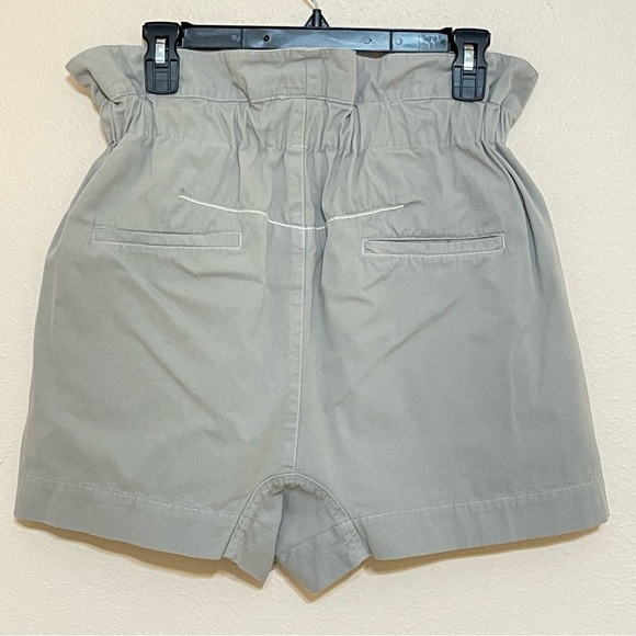 Bassike Canvas Paperbag Shorts in Gray Size 1 S - Picture 2 of 11